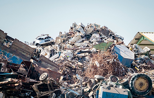 نفايات المعادن غير الثمينة