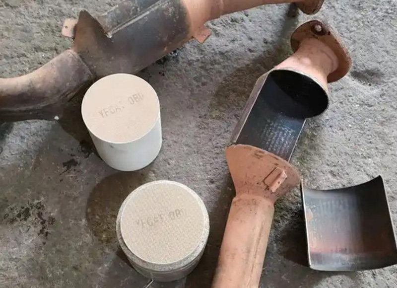إعادة تدوير المحول الحفاز